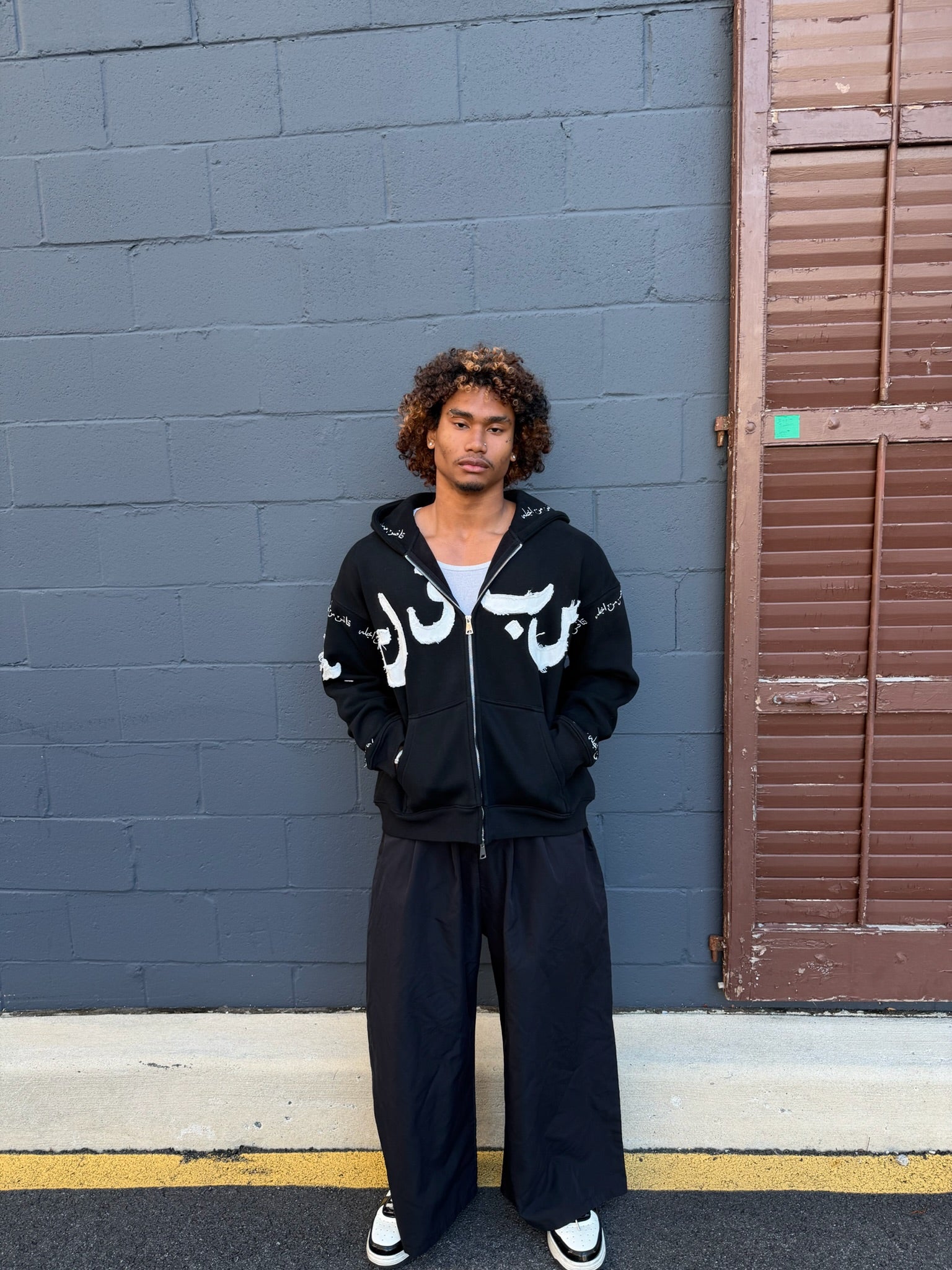 BLACK BADAYA ZIP UP