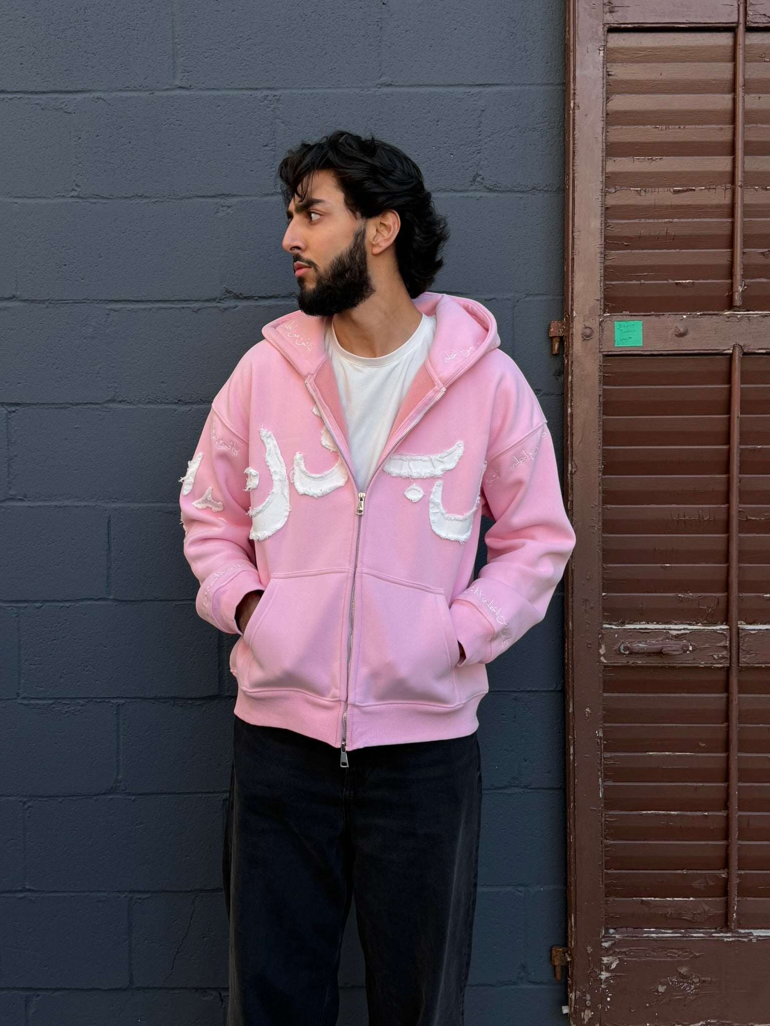 PINK BADAYA ZIP UP