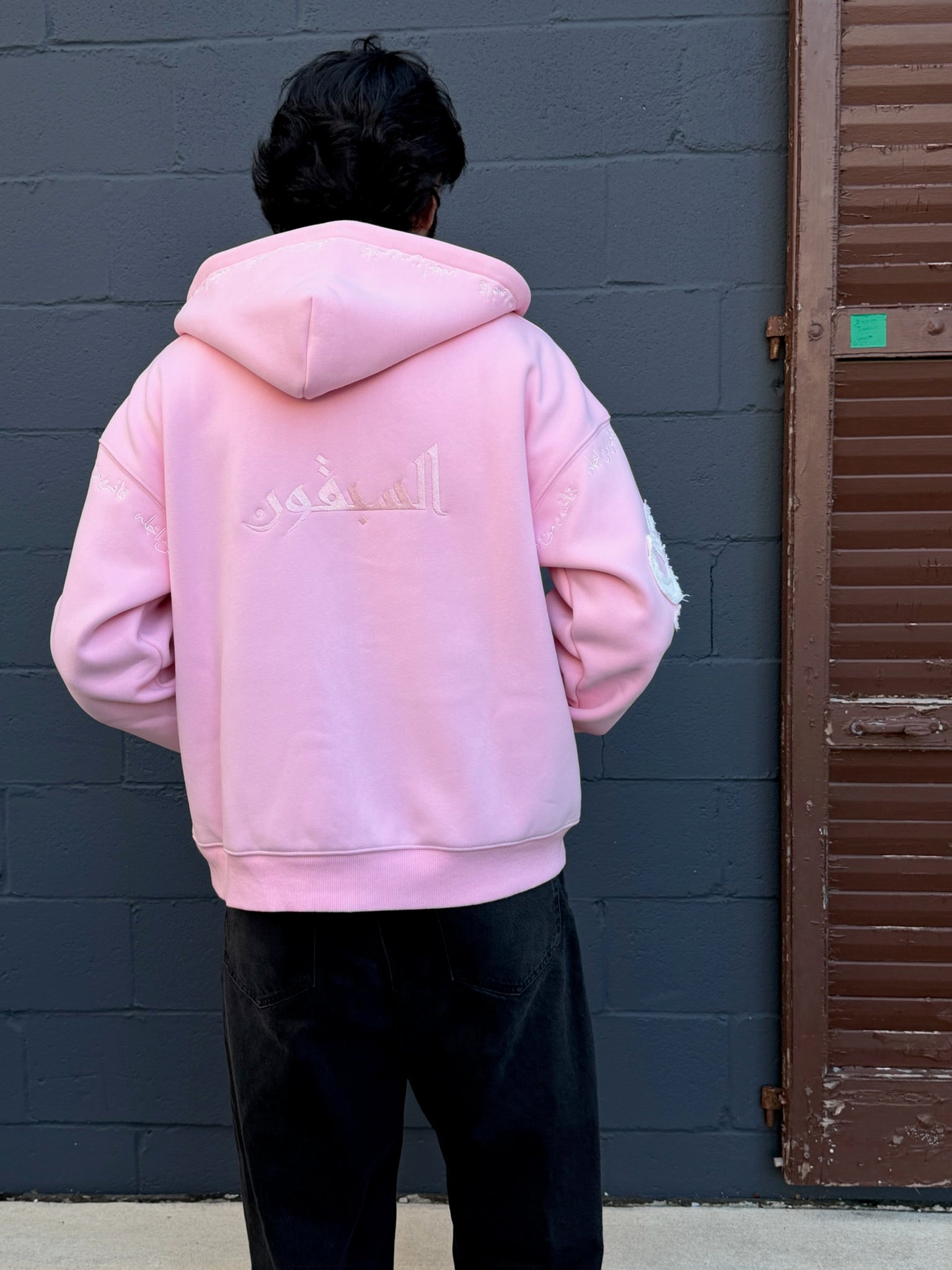 PINK BADAYA ZIP UP